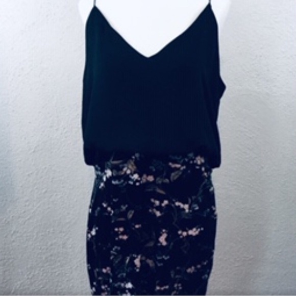 Free People Up All Night Velvet Mini  Dress - Picture 2 of 4